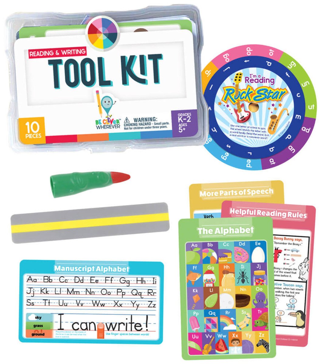 *Reading & Writing Tool Kit Manipulative Grade K-2 Language Arts K–2-Subjects - Reading-Tools 4 Teaching-Classroom Decor and More