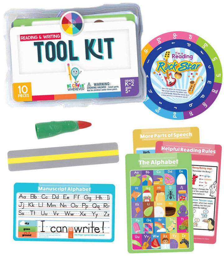 *Reading & Writing Tool Kit Manipulative Grade K-2 Language Arts K–2-Subjects - Reading-Tools 4 Teaching-Classroom Decor and More