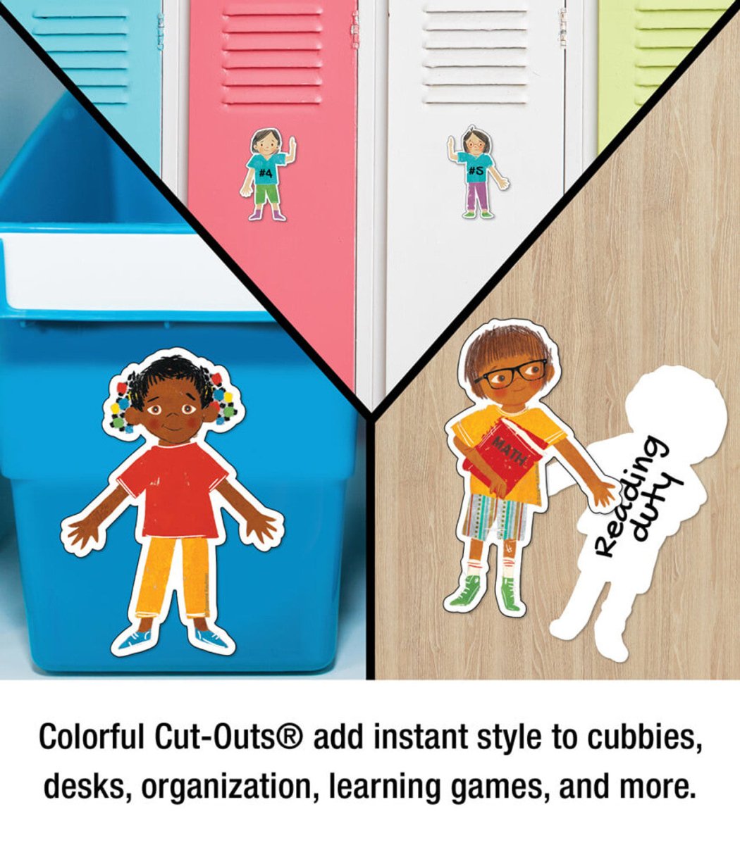 All Are Welcome: Kids Cutouts-Accents-Tools 4 Teaching-Classroom Decor and More