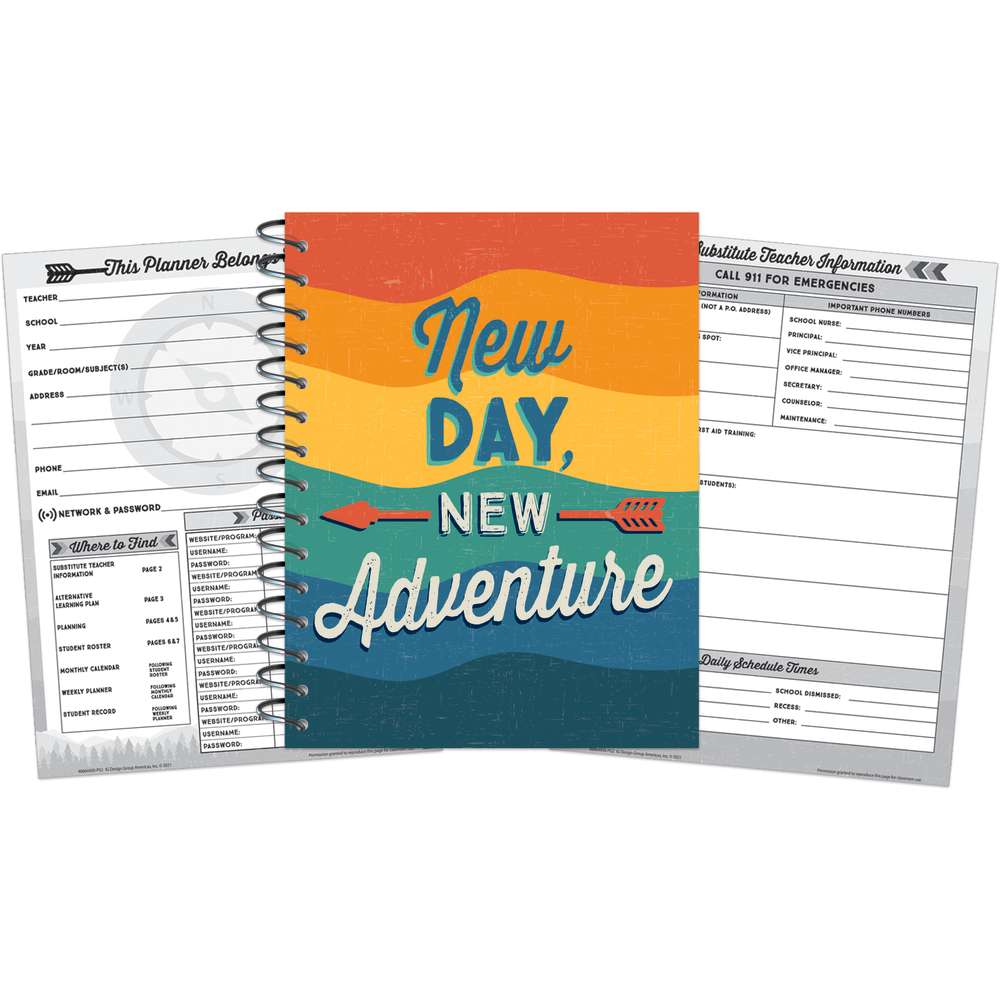 Adventurer Lesson Plan Book-Record & Plan Books-Tools 4 Teaching-Classroom Decor and More
