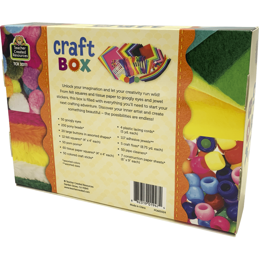 *Craft Box-Arts & Crafts-Tools 4 Teaching-Classroom Decor and More