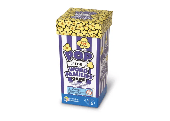 POP for Word Families™ Game-Subjects - Reading - Reading Manipulatives-Tools 4 Teaching-Classroom Decor and More