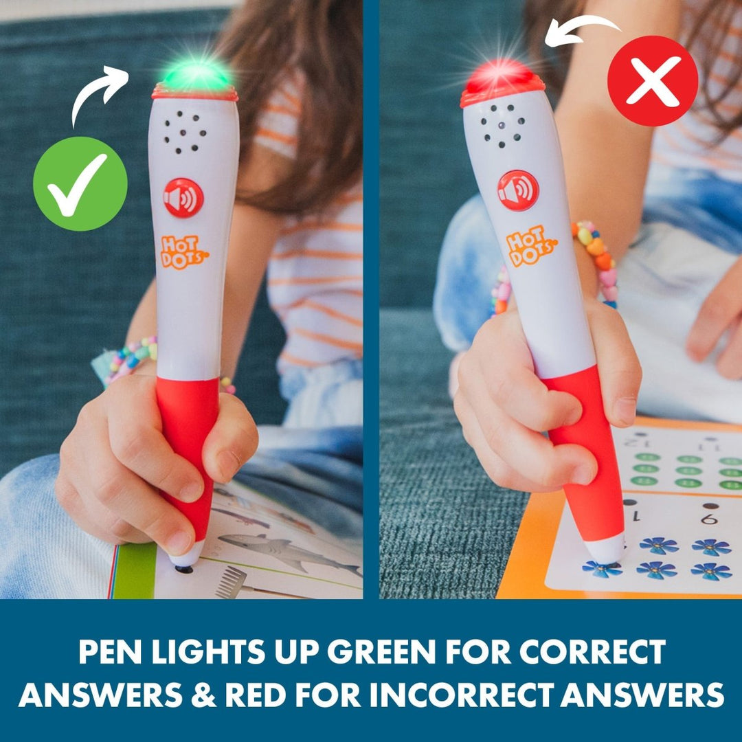 Hot Dots® Kindergarten Essentials Reading & Math Workbook-Hot Dots-Tools 4 Teaching-Classroom Decor and More