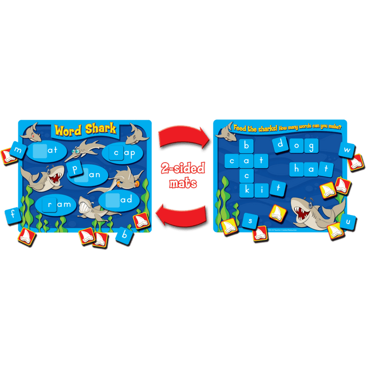 *Word Shark: Short Vowels Game-Subjects - Reading - Reading Manipulatives-Tools 4 Teaching-Classroom Decor and More