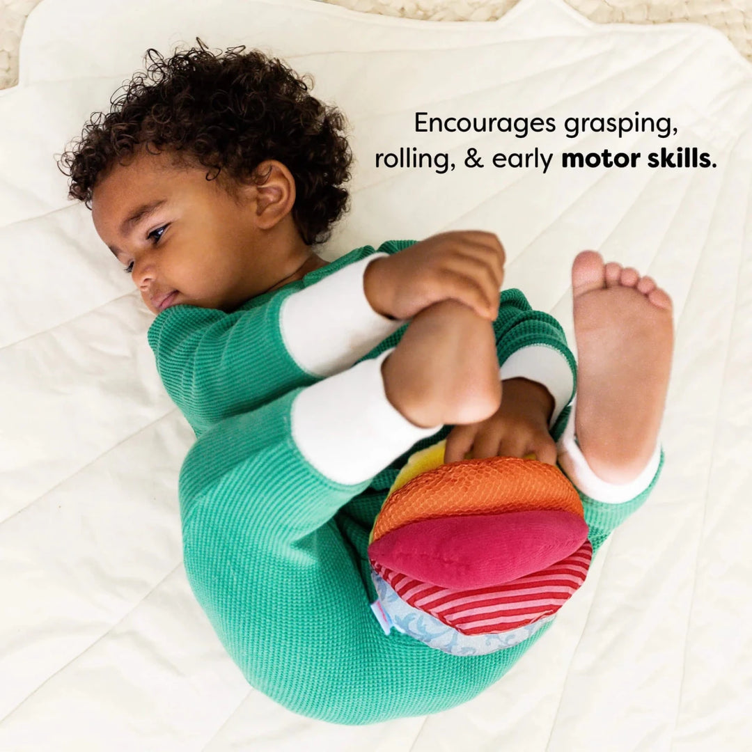 Rainbow Fabric Baby Ball - Tools 4 Teaching