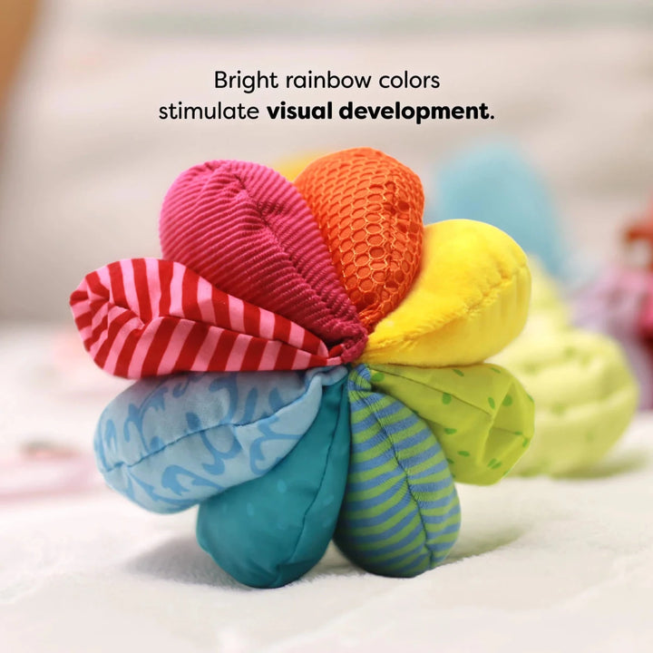 Rainbow Fabric Baby Ball - Tools 4 Teaching