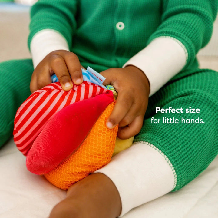 Rainbow Fabric Baby Ball - Tools 4 Teaching