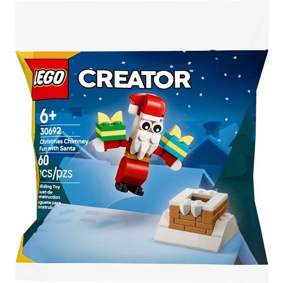 LEGO® Creator Christmas Chimney Fun with Santa-Tools 4 Teaching-Classroom Decor and More