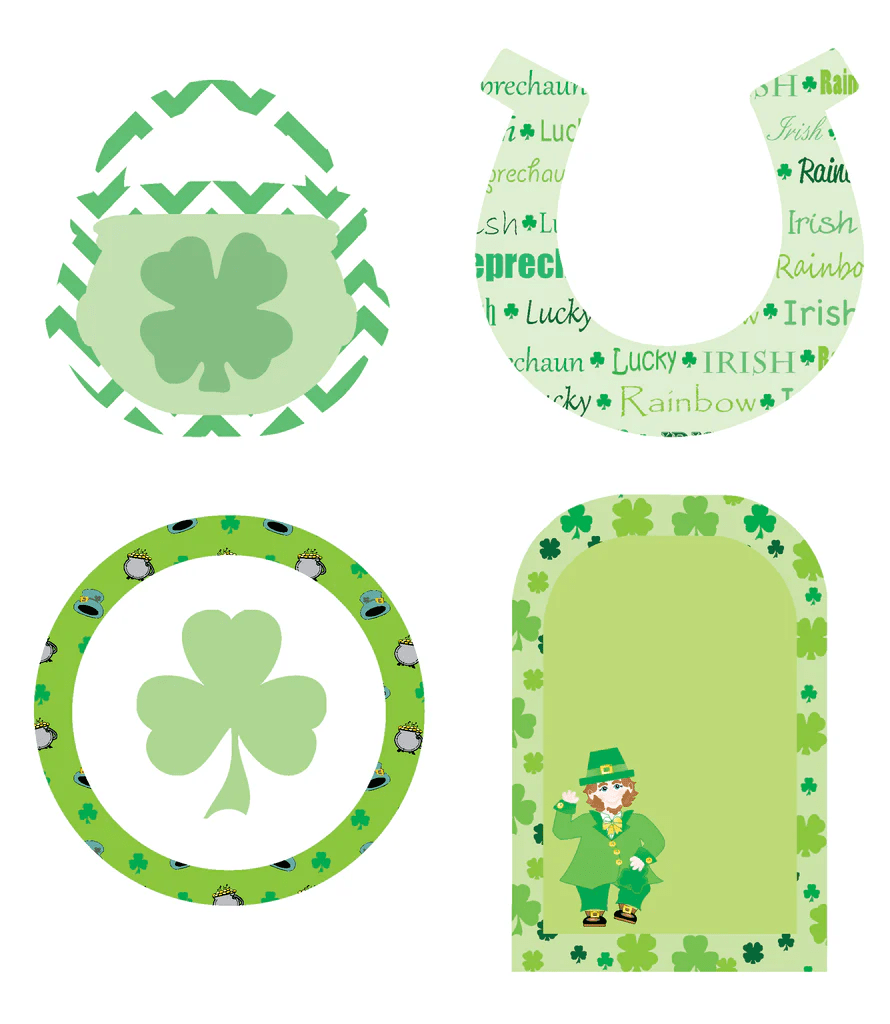 Mini Accents - St. Patty's Variety Pack-Tools 4 Teaching-Classroom Decor and More