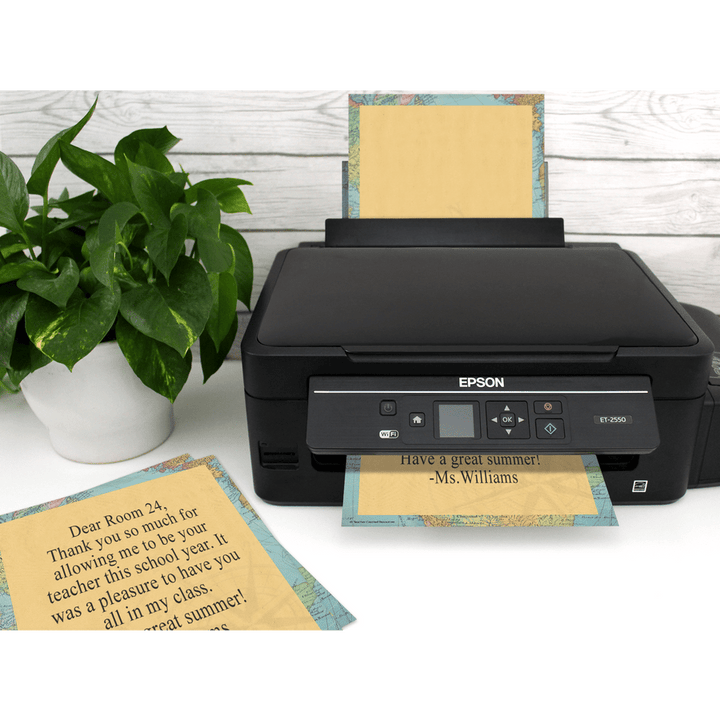 Travel the Map Computer Paper-Computer Paper-Tools 4 Teaching-Classroom Decor and More