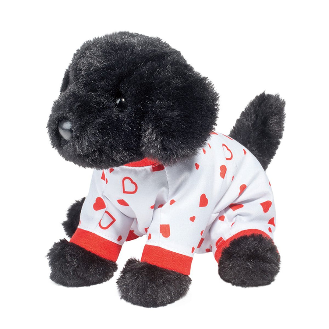 *Amore Black Lab PJ Pup with Heart Pajamas Plush-Stuffed Animals & Plush-Tools 4 Teaching-Classroom Decor and More