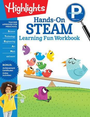 *Highlights Learning Fun Workbooks: Preschool Hands-On STEAM Learning Fun Workbook-Science & STEM-Tools 4 Teaching-Classroom Decor and More