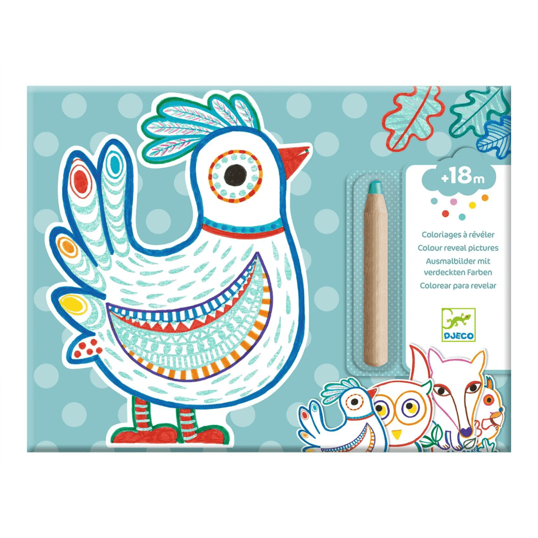 Forest Friends Coloring-Craft Activity-Tools 4 Teaching-Classroom Decor and More