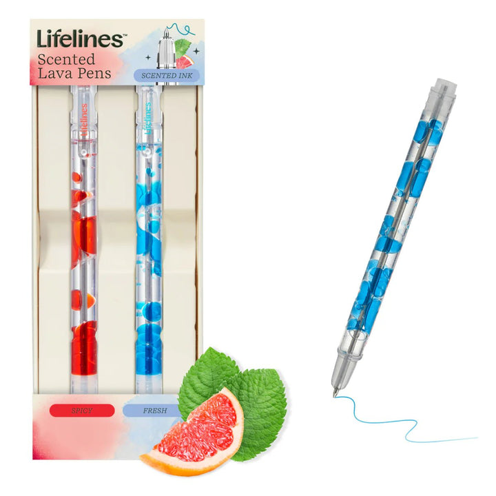 Lifelines® - Scented Lava Pen 2 Pack - Blue/Red - Tools 4 Teaching