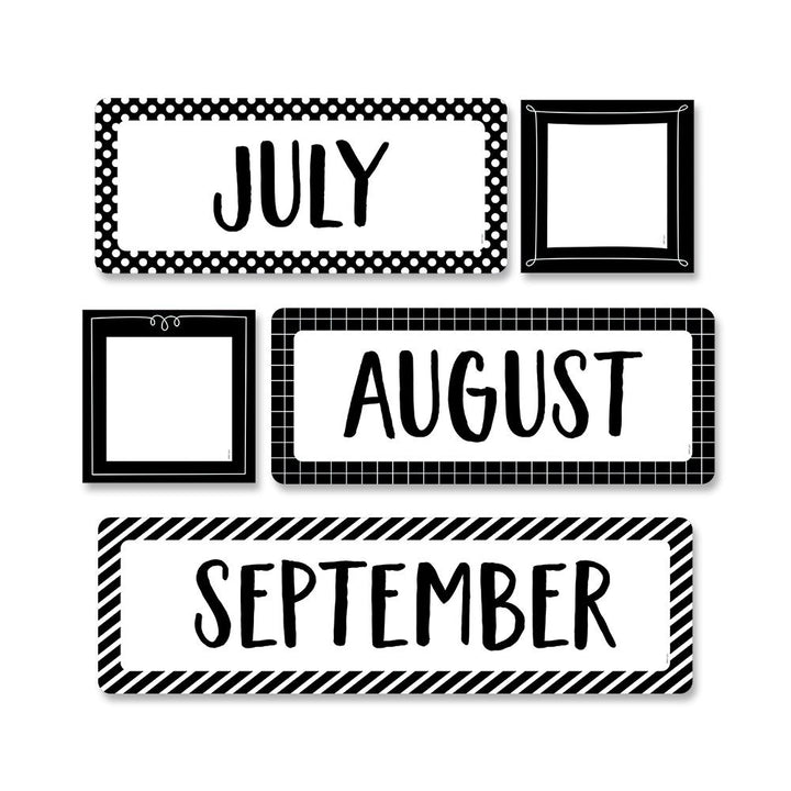 Core Decor Months of the Year Mini Bulletin Board-Mini Bulletin Boards-Tools 4 Teaching-Classroom Decor and More