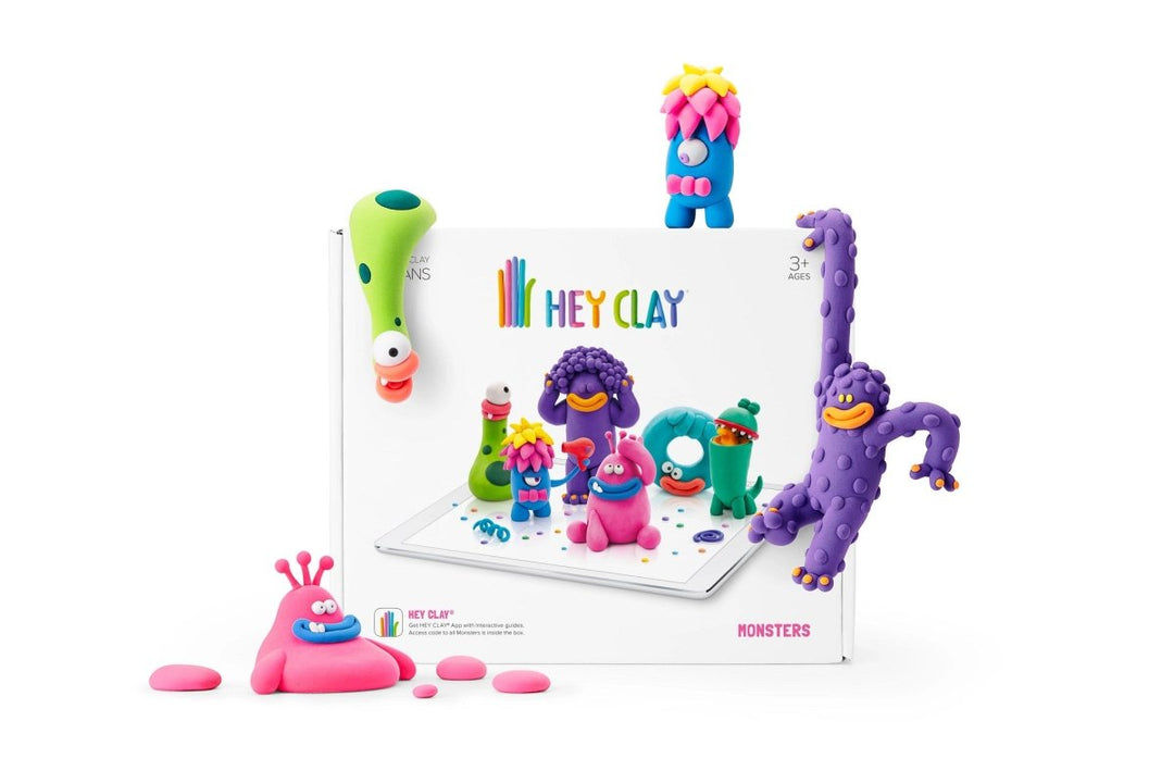 Hey Clay - Monsters-Craft Activity-Tools 4 Teaching-Classroom Decor and More