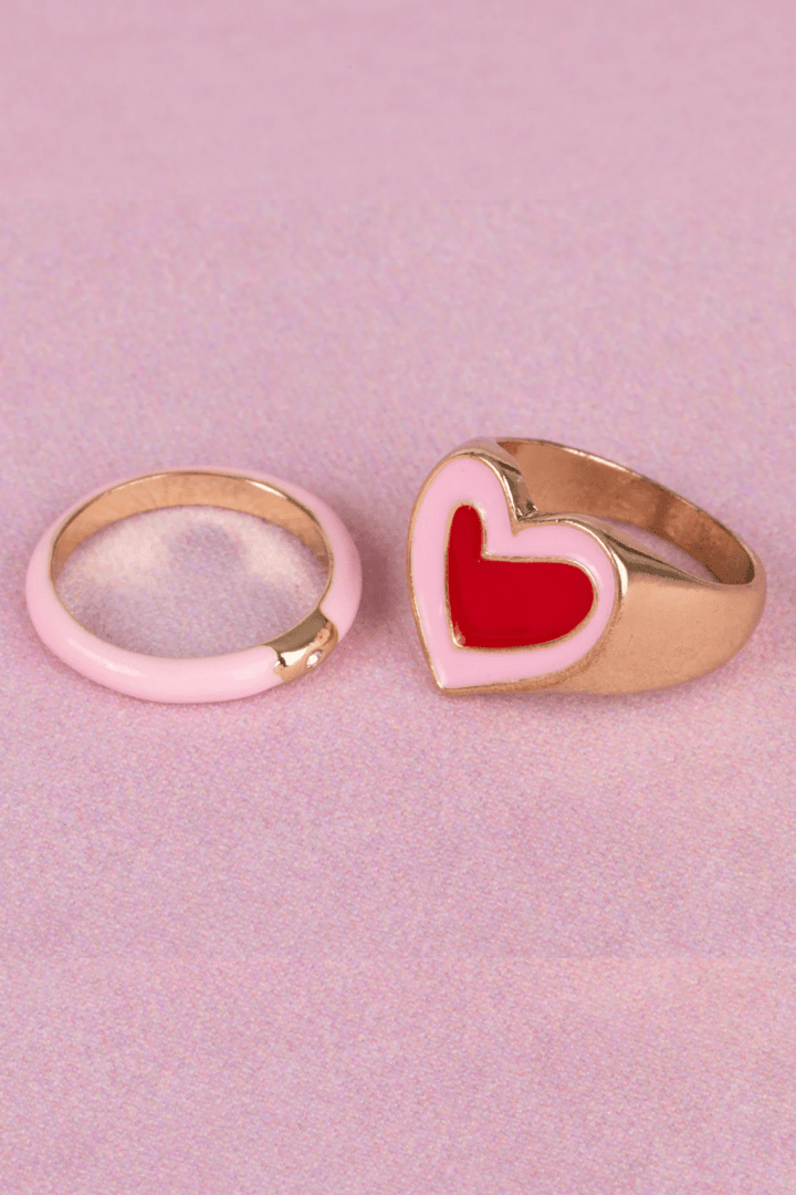Boutique Chic Tickled Pink Rings-Dress Up & Jewelry-Tools 4 Teaching-Classroom Decor and More