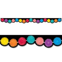Pom Poms EZ Border-Borders-Tools 4 Teaching-Classroom Decor and More