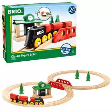 *BRIO Classic Figure 8 Set-Vehicles & Construction-Tools 4 Teaching-Classroom Decor and More