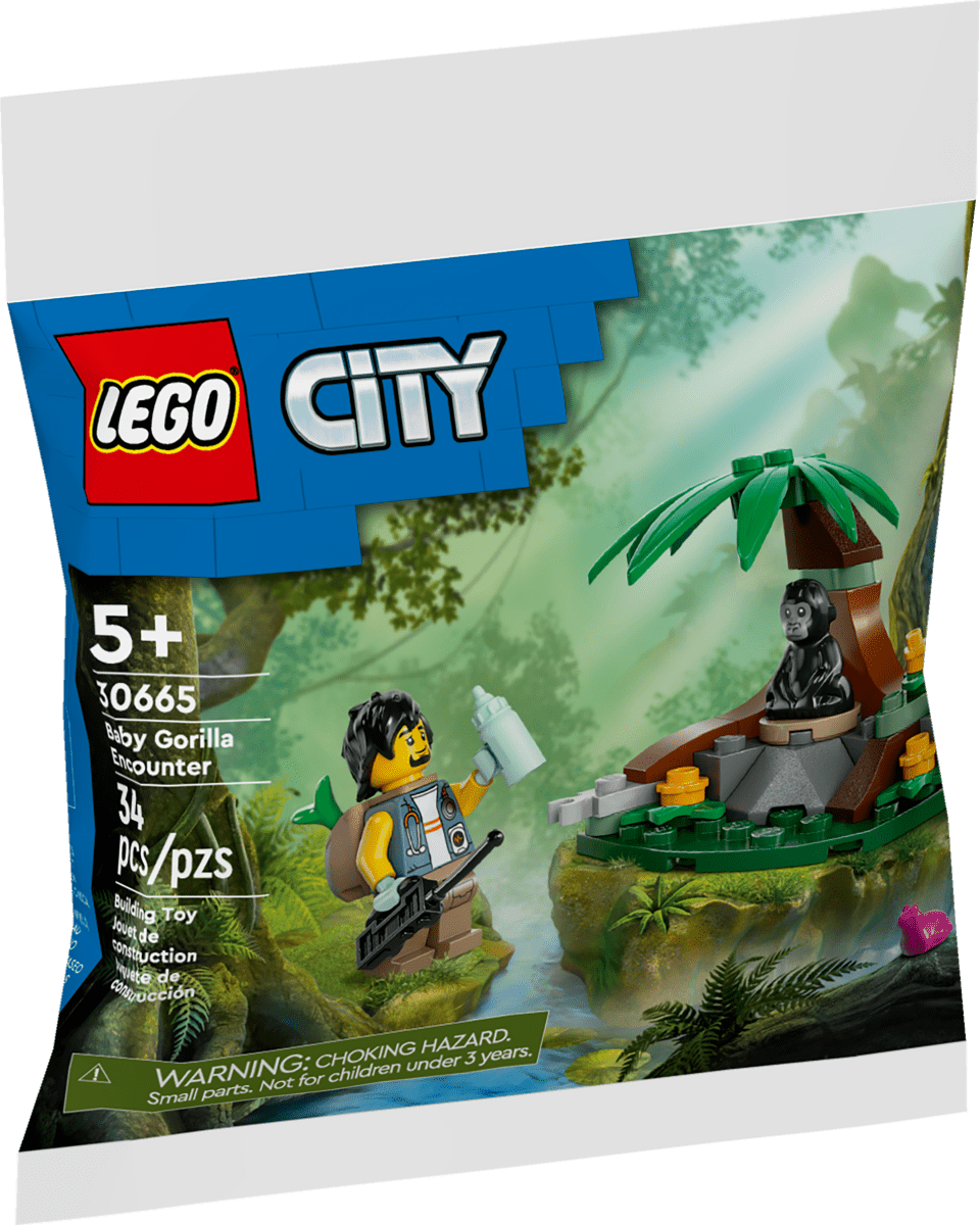 LEGO® City Baby Gorilla Encounter-LEGO-Tools 4 Teaching-Classroom Decor and More
