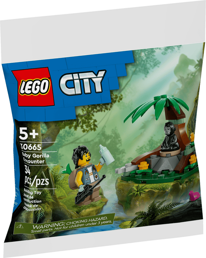 LEGO® City Baby Gorilla Encounter-LEGO-Tools 4 Teaching-Classroom Decor and More