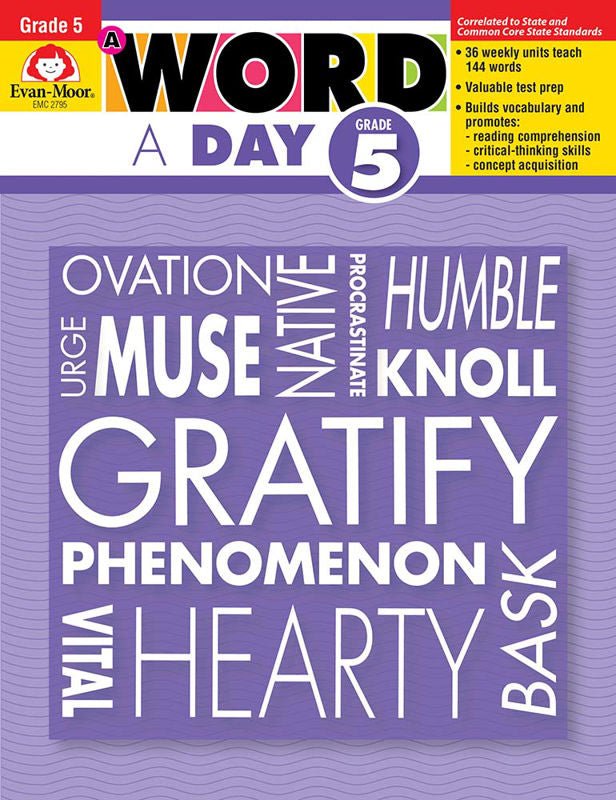 A Word a Day-Vocabulary Books-Tools 4 Teaching-Classroom Decor and More