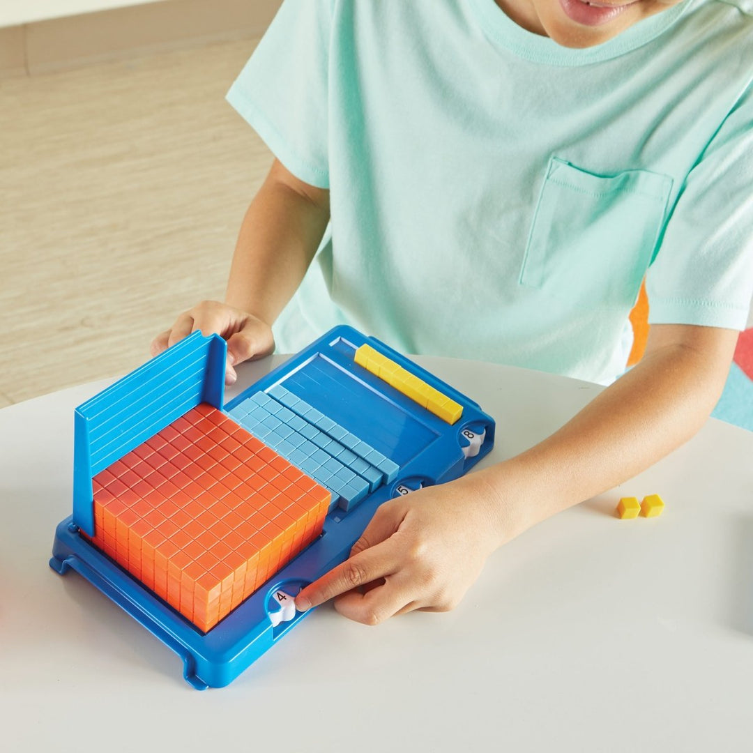 Place Value Frame with Base Ten Blocks-Place Value & Ten Frame-Tools 4 Teaching-Classroom Decor and More