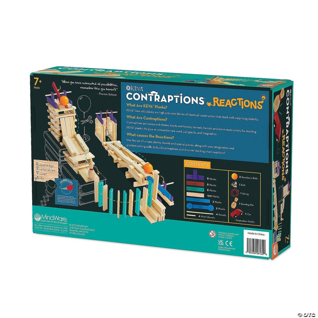 KEVA® Contraptions Reactions-Building-Tools 4 Teaching-Classroom Decor and More