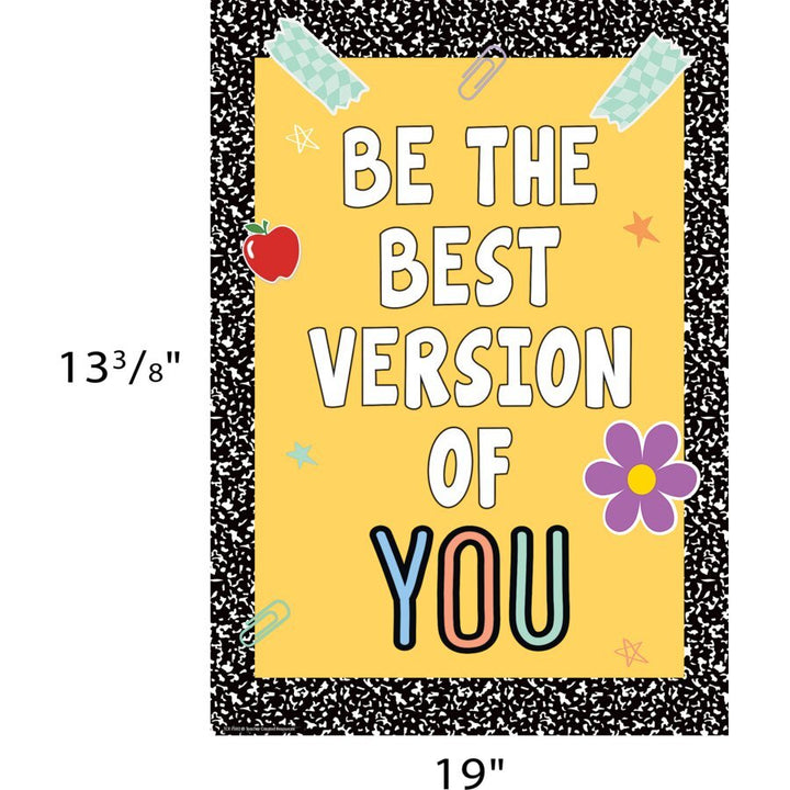 Be The Best Version of You Positive Poster-Posters-Tools 4 Teaching-Classroom Decor and More