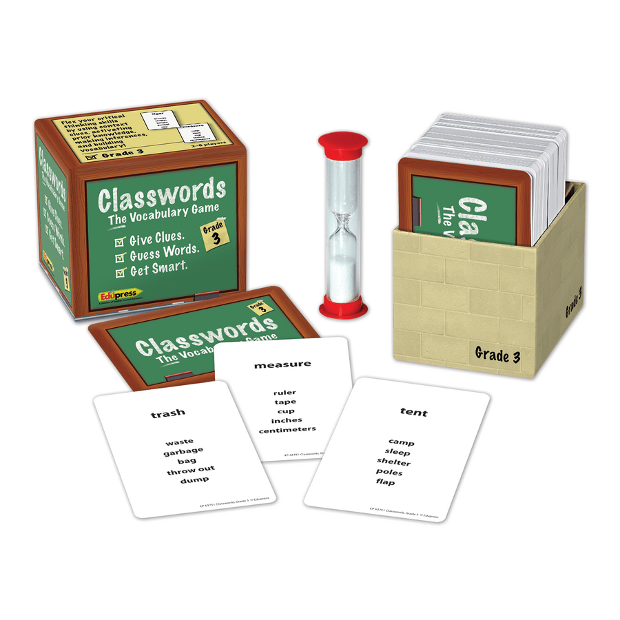 Classwords Grade 3-Subjects - Reading - Reading Manipulatives-Tools 4 Teaching-Classroom Decor and More
