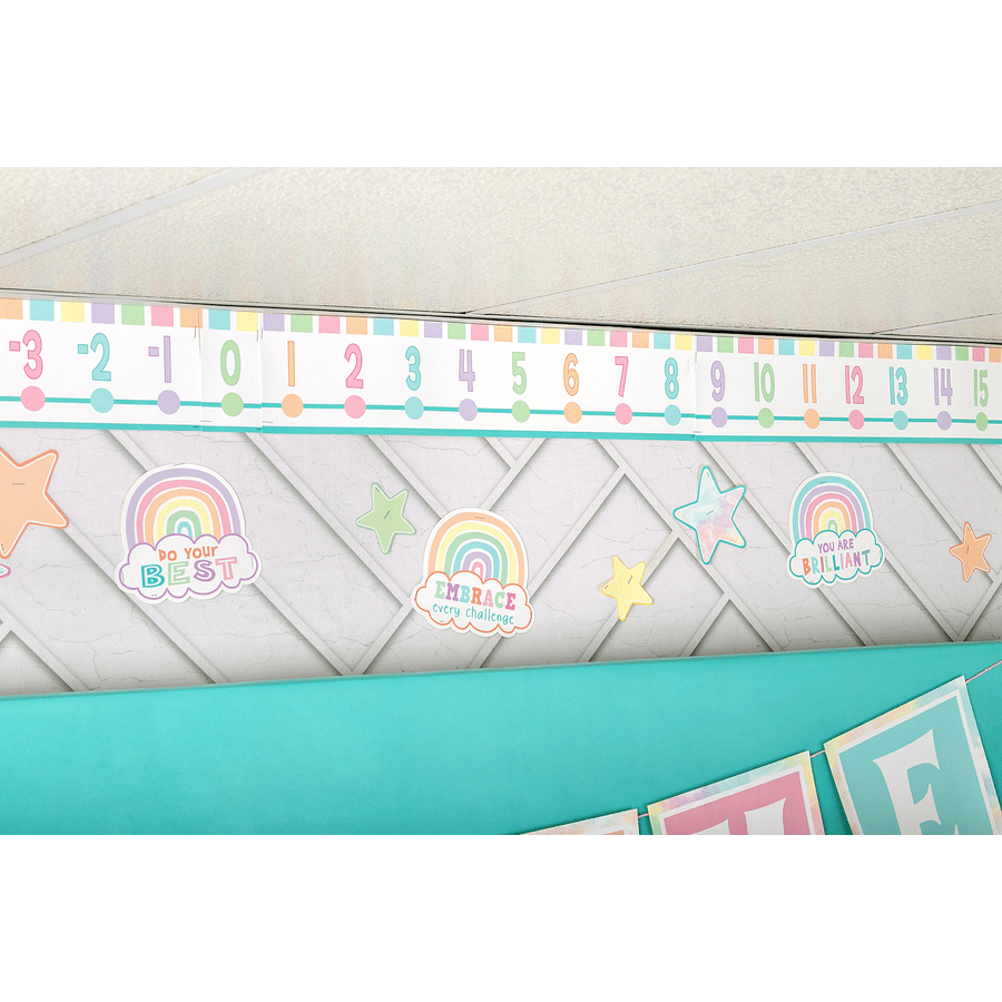 Pastel Pop Stars Accents - Assorted Sizes-Accents-Tools 4 Teaching-Classroom Decor and More