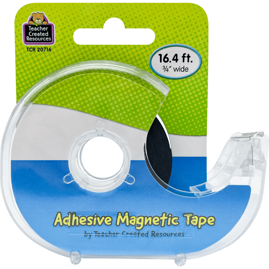 Adhesive Magnetic Tape-Office Supplies-Tools 4 Teaching-Classroom Decor and More