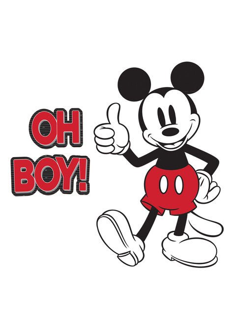 Mickey Mouse Throwback Giant Mickey Bulletin Board-Bulletin Board Sets-Tools 4 Teaching-Classroom Decor and More