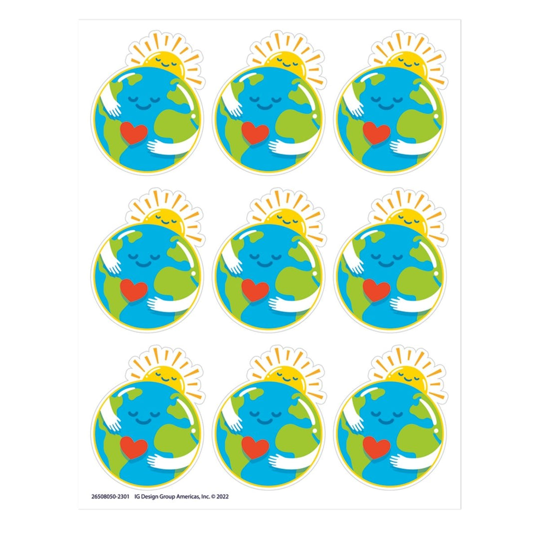 Earth Stickers Giant-Stickers-Tools 4 Teaching-Classroom Decor and More