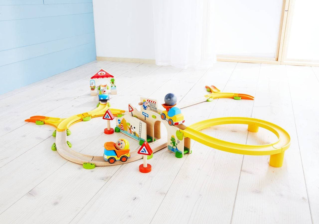 Kullerbu Construction Site Play Track Starter Set-Vehicles & Construction-Tools 4 Teaching-Classroom Decor and More