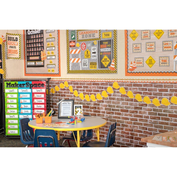 Better Than Paper® Bulletin Board Roll: Red Brick-Bulletin Board Paper - Better Than Paper-Tools 4 Teaching-Classroom Decor and More