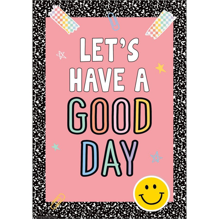 Let's Have a Good Day Positive Poster-Posters-Tools 4 Teaching-Classroom Decor and More