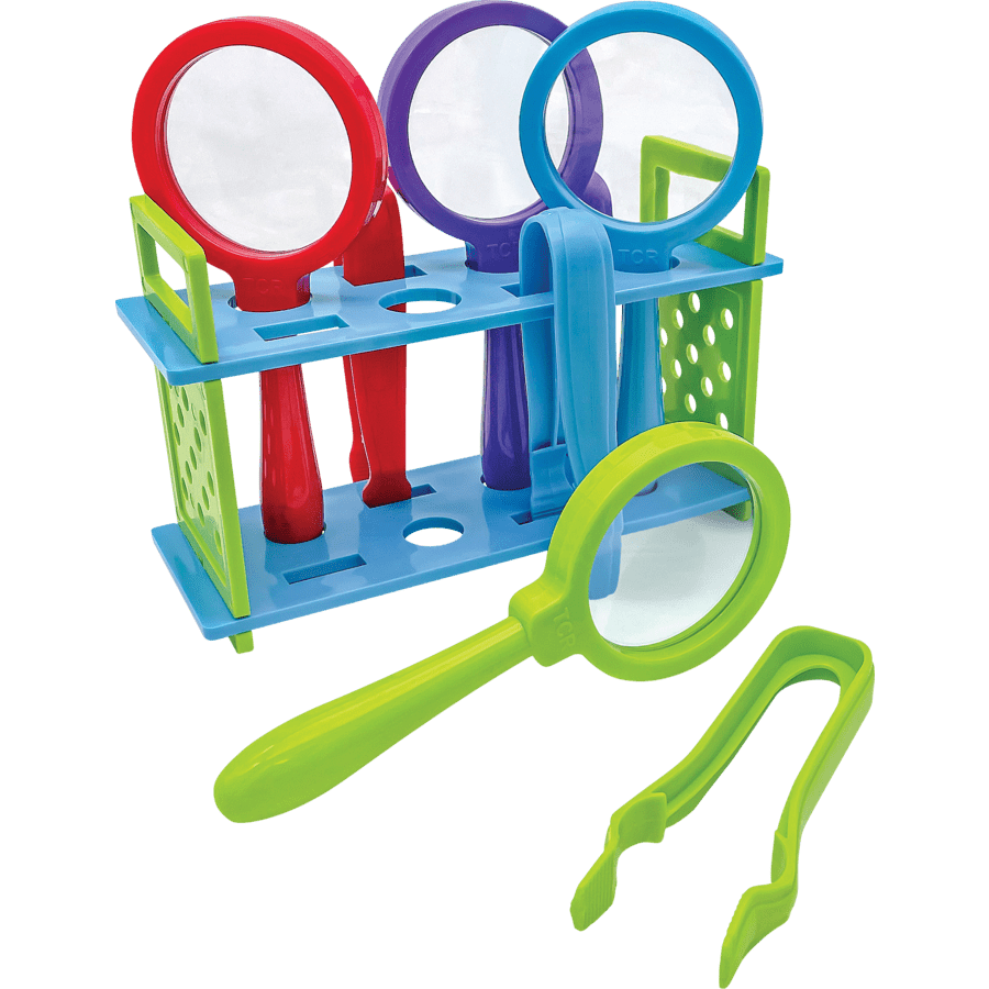 Up-Close Science: Magnifying Glasses & Tweezers Activity Set-Science & STEM-Tools 4 Teaching-Classroom Decor and More