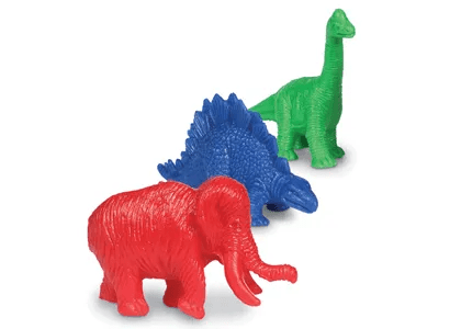 Mini Dino Counters, Set of 108-Numbers, Counting & Sorting-Tools 4 Teaching-Classroom Decor and More