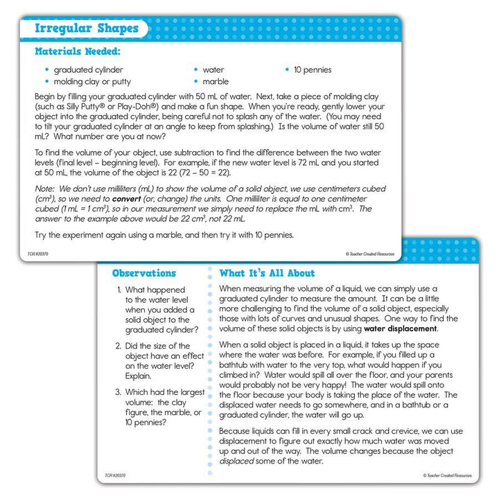Up-Close Science: Graduated Cylinders Activity Set-Science & STEM-Tools 4 Teaching-Classroom Decor and More