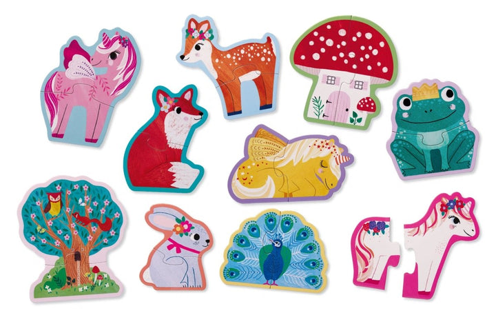 Let's Begin 2-Piece Puzzle - Unicorn-Puzzles-Tools 4 Teaching-Classroom Decor and More