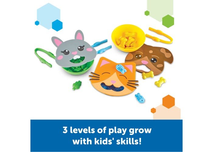 Fine Motor Feeding Friends™-Fine Motor-Tools 4 Teaching-Classroom Decor and More