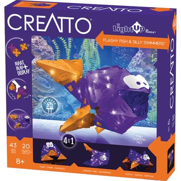 *Creatto Flashy Fish & Silly Swimmers-Building-Tools 4 Teaching-Classroom Decor and More