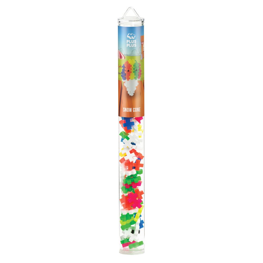 PLUS PLUS® Tube - 70 PC - Snow Cone-Plus Plus-Tools 4 Teaching-Classroom Decor and More
