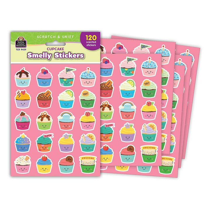 Cupcake Smelly Stickers-Stickers-Tools 4 Teaching-Classroom Decor and More