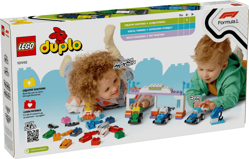 LEGO® DUPLO® F1® Team Race Cars & Drivers-LEGO-Tools 4 Teaching-Classroom Decor and More