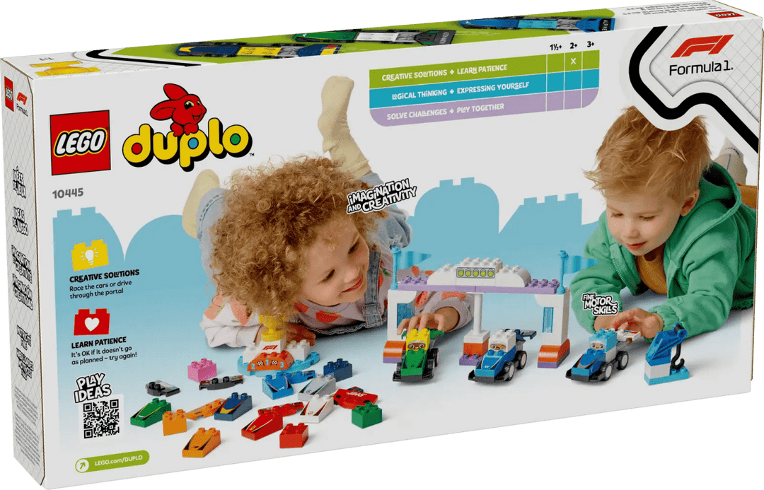 LEGO® DUPLO® F1® Team Race Cars & Drivers-LEGO-Tools 4 Teaching-Classroom Decor and More