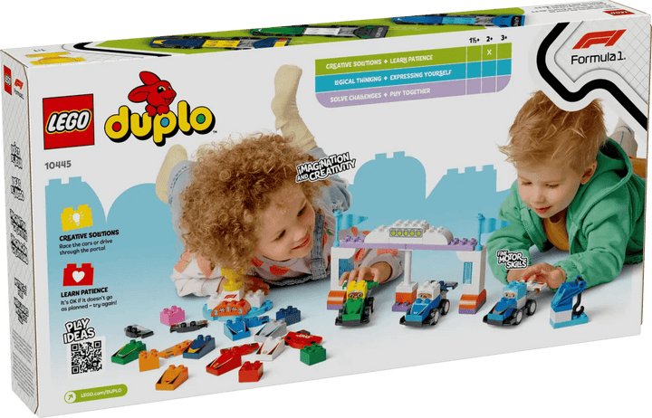 LEGO® DUPLO® F1® Team Race Cars & Drivers-LEGO-Tools 4 Teaching-Classroom Decor and More