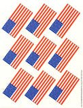 U.S. Flags Stickers-Stickers-Tools 4 Teaching-Classroom Decor and More