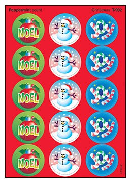 Christmas Peppermint stickers-Tools 4 Teaching-Classroom Decor and More